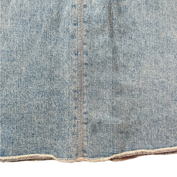 Sundance Denim A-Line Maxi Skirt Size P10 - Picture 3 of 6